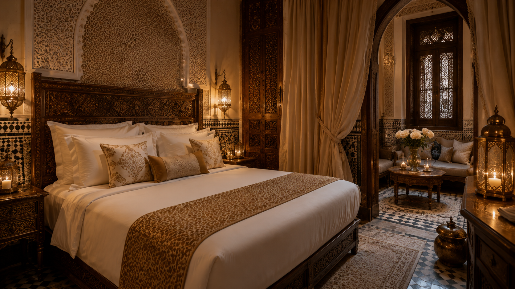 Zellige Ambassador Suite - Dar Al Andalus Fez